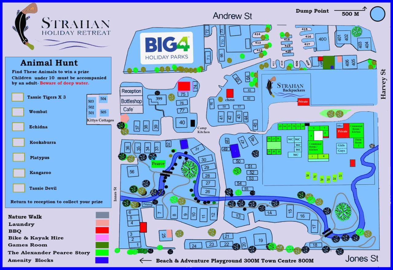Big4 Strahan Holiday Retreat Ngoại thất bức ảnh